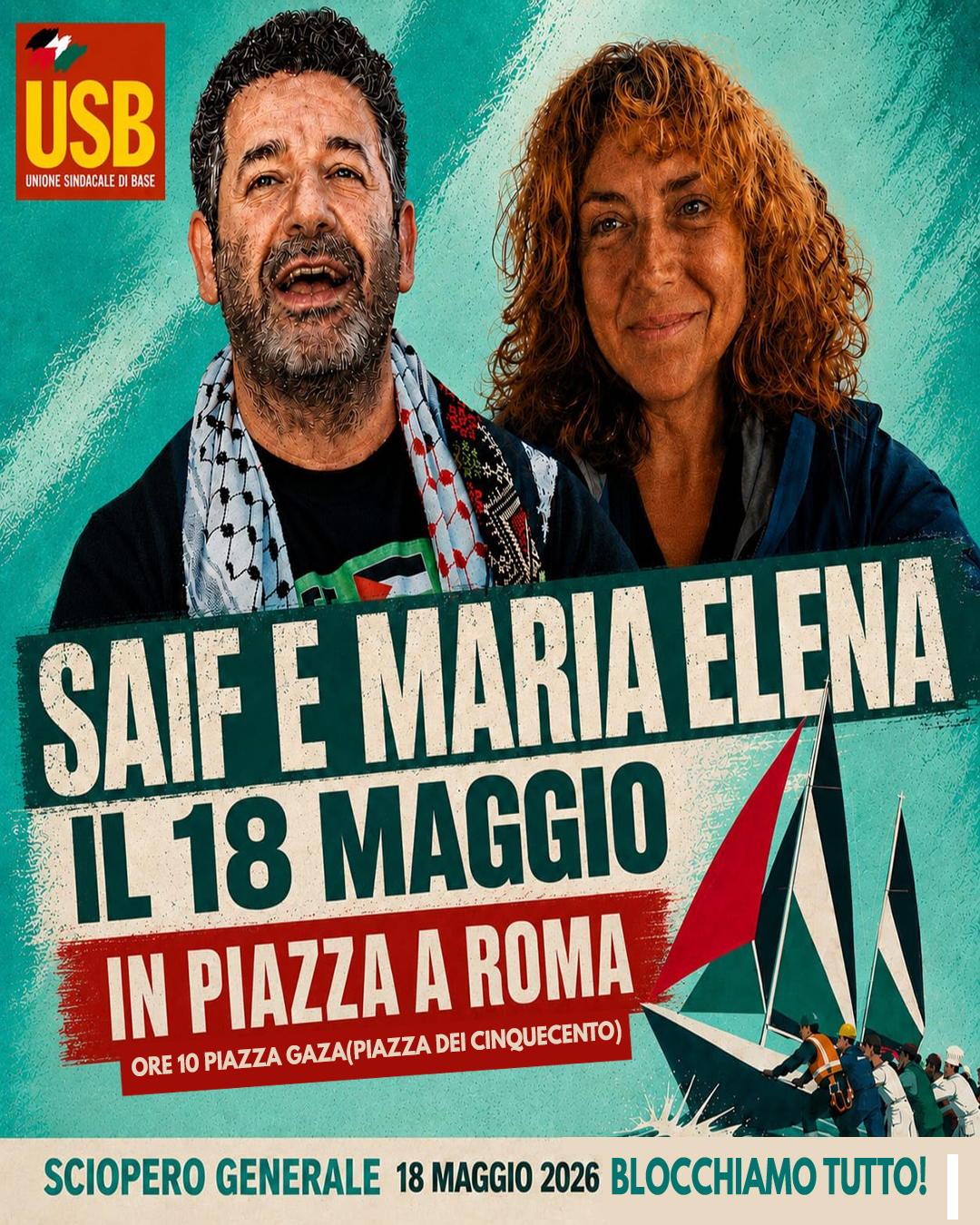 USB Lavoro Privato: Sciopero generale 18 Maggio 2026