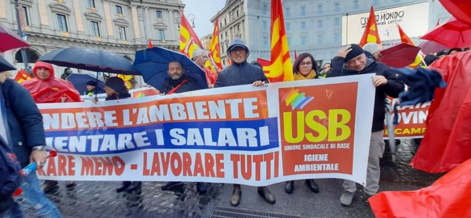 Rinnovo CCNL Igiene Ambientale: basta svendere i diritti dei lavoratori e i loro salari!